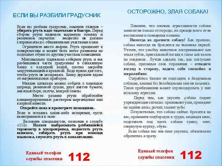 ЕСЛИ ВЫ РАЗБИЛИ ГРАДУСНИК Если вы разбили градусник, помните главное – убирать ртуть надо