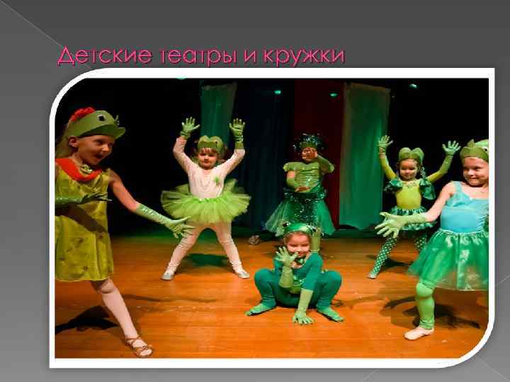 Детские театры и кружки 