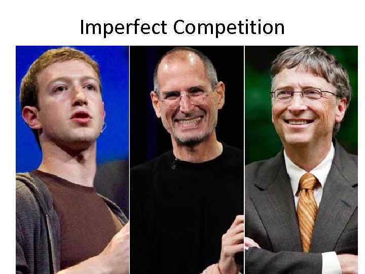 Imperfect Competition 