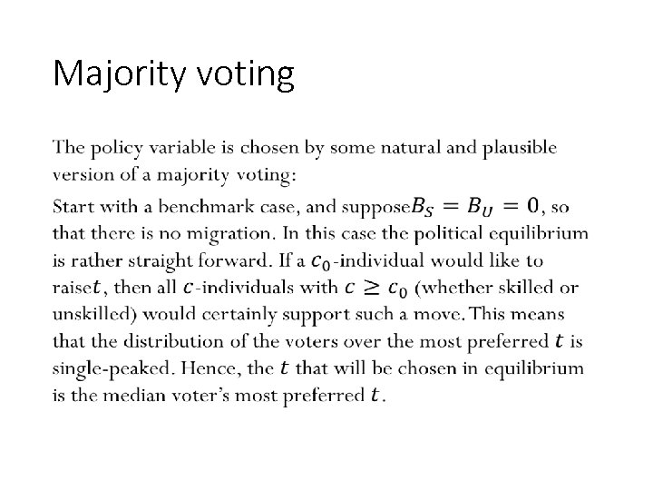 Majority voting • 94 