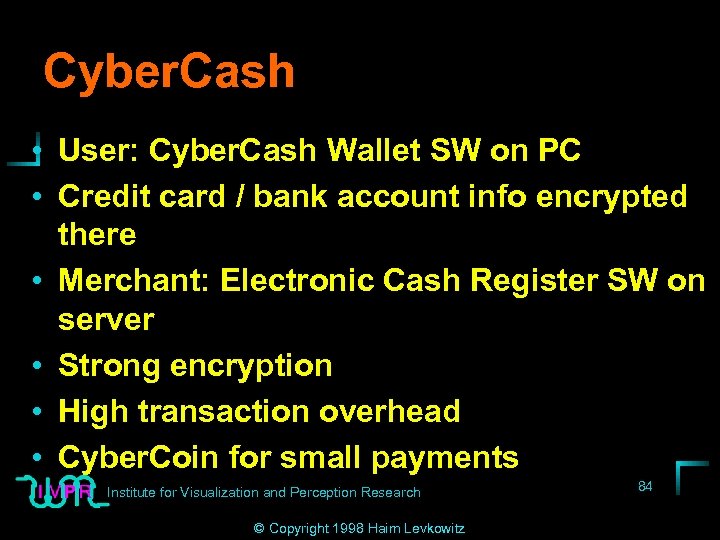Cyber. Cash • User: Cyber. Cash Wallet SW on PC • Credit card /