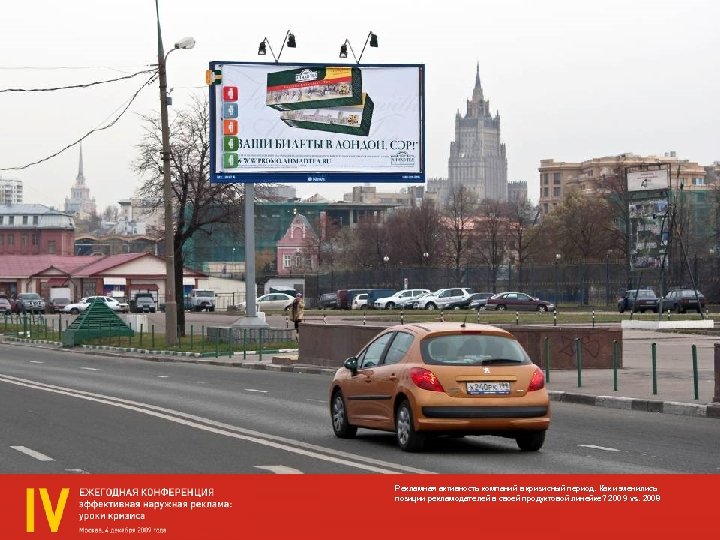 Рекламная активность компаний в кризисный период. Как изменились позиции рекламодателей в своей продуктовой линейке?