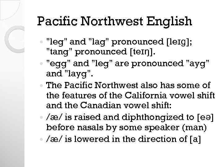 Pacific Northwest English 