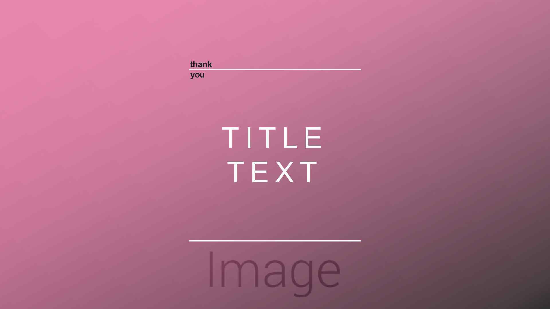 thank you TITLE TEXT 