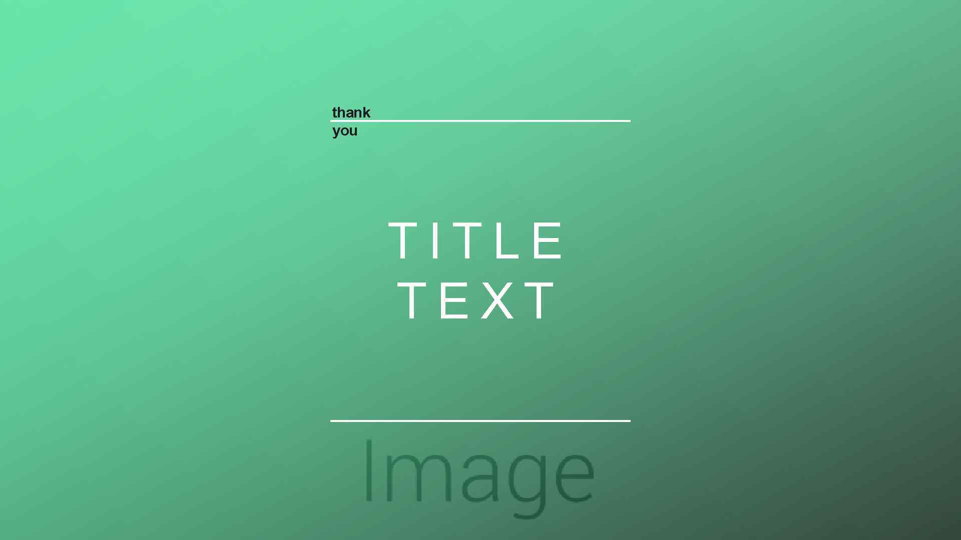 thank you TITLE TEXT 