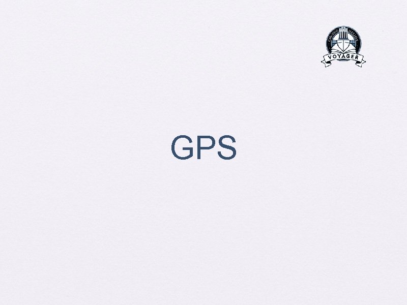 GPS 
