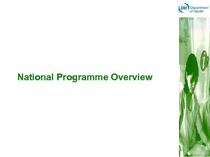 National Programme Overview 