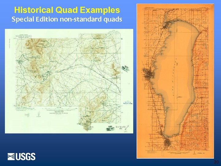 Historical Quad Examples Special Edition non-standard quads 20 