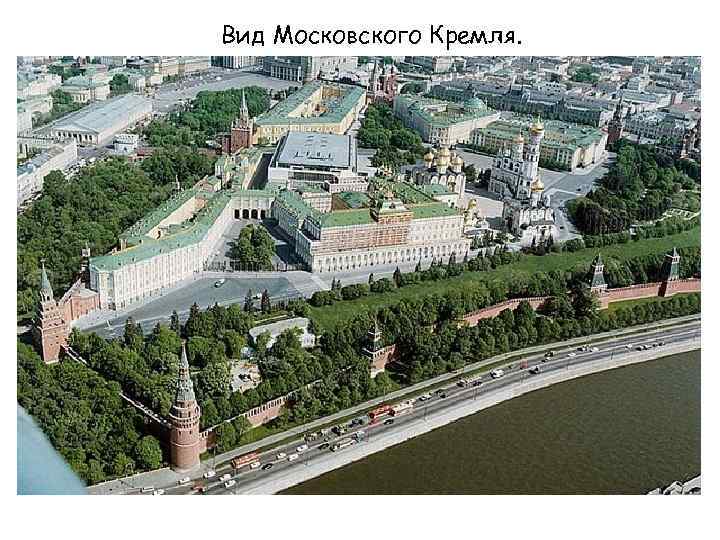 Вид Московского Кремля. 