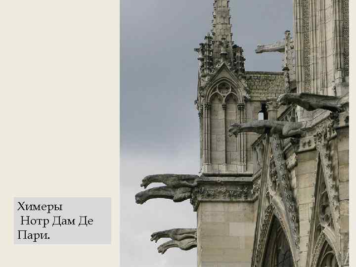 Химеры Нотр Дам Де Пари. 