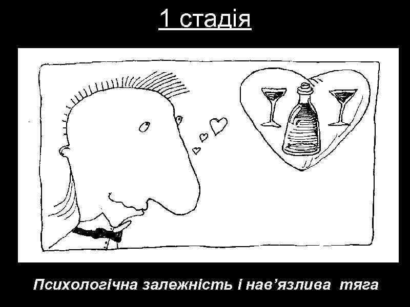 1 стадія Психологічна залежність і нав’язлива тяга 