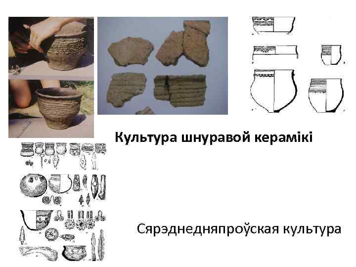Культура шнуравой керамікі Сярэднедняпроўская культура 