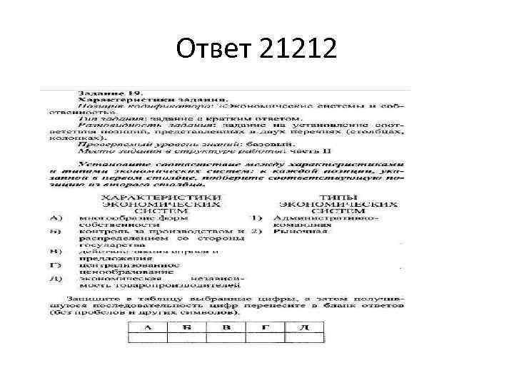 Ответ 21212 