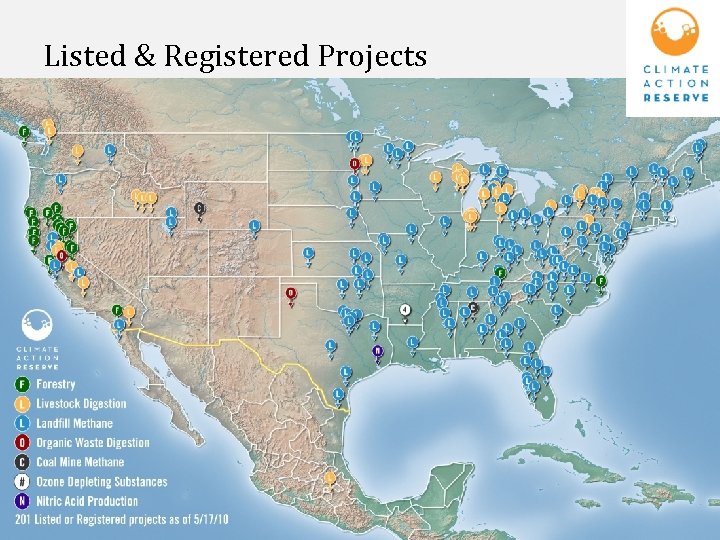 Listed & Registered Projects 