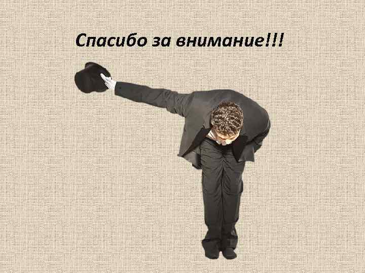 Спасибо за внимание!!! 