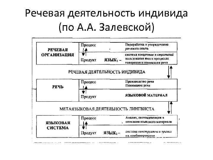 Речевая деятельность какая