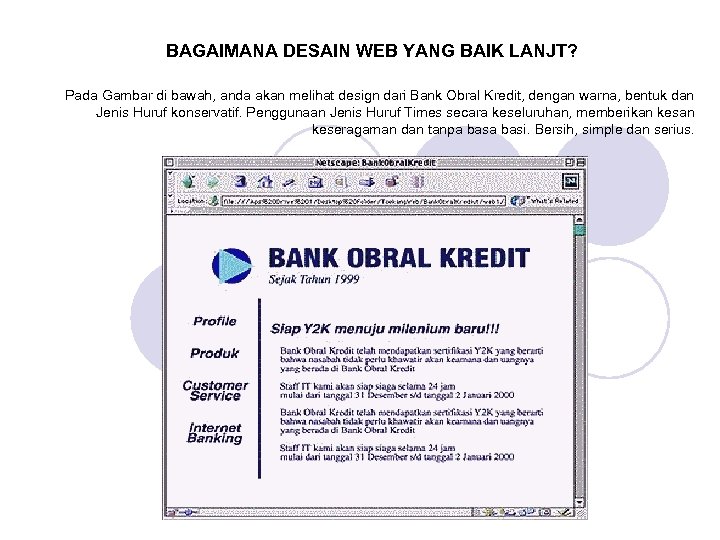 Kriteria Sebuah Web Site yang Baik Apa saja