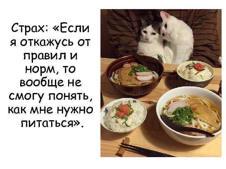 Страх: «Если я откажусь от правил и норм, то вообще не смогу понять, как