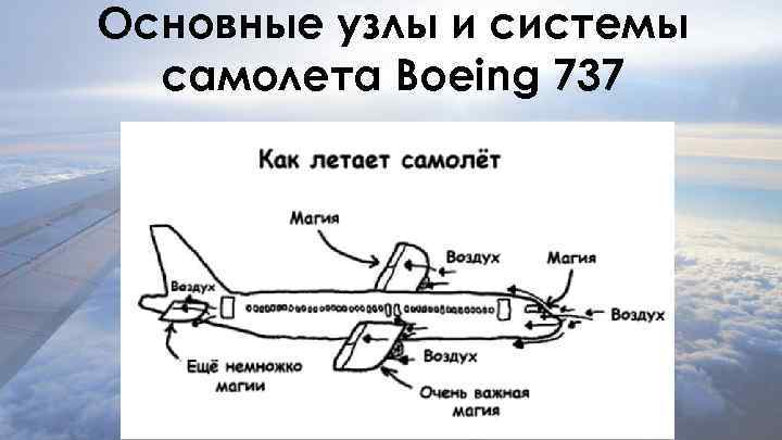 Основные узлы и системы самолета Boeing 737 