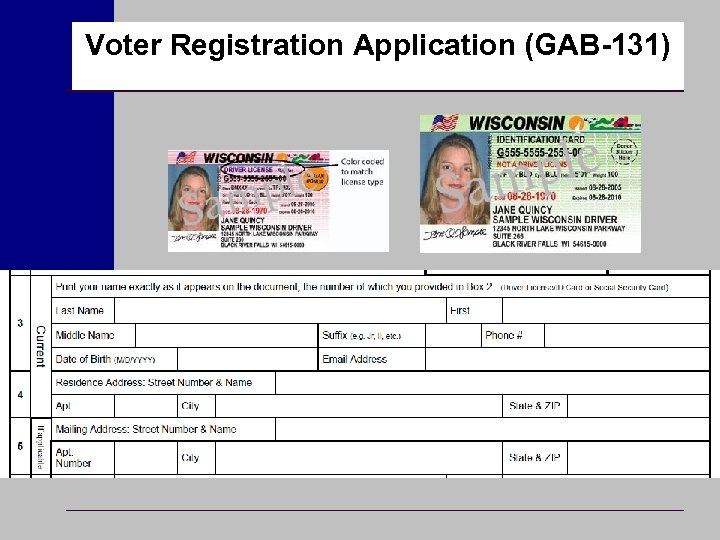 Voter Registration Application (GAB-131) 