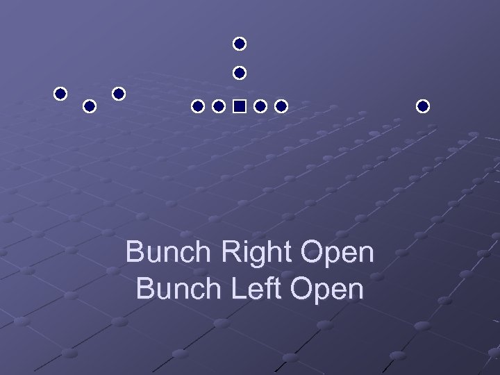 Bunch Right Open Bunch Left Open 