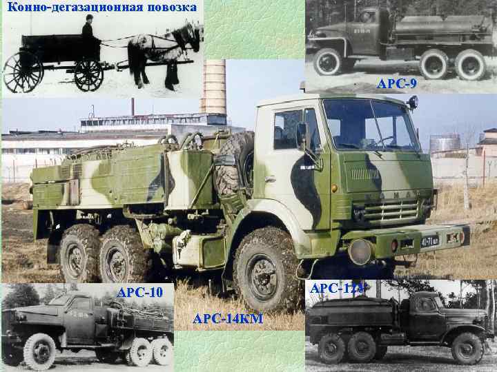 Конно дегазационная повозка АРС 9 АРС 12 У АРС 10 АРС 14 КМ 