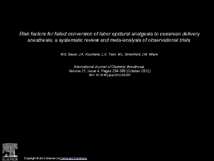 Risk factors for failed conversion of labor epidural analgesia to cesarean delivery anesthesia: a