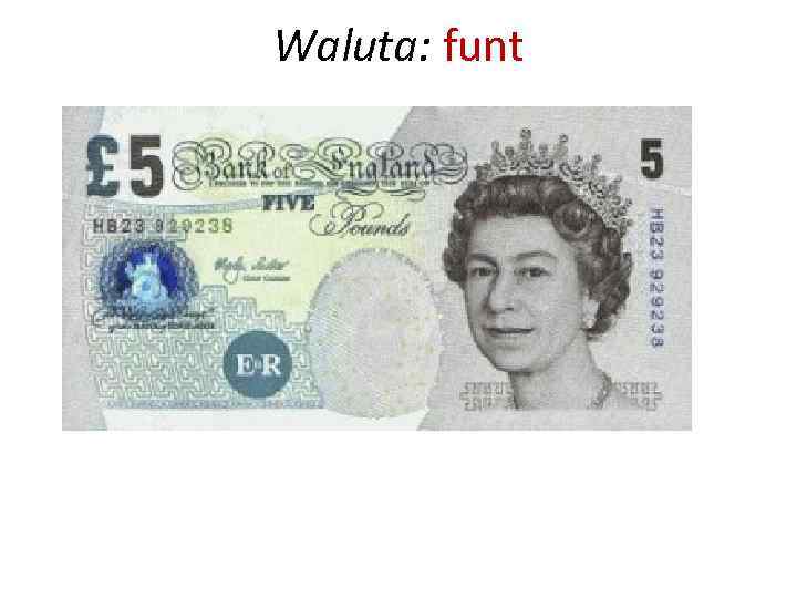 Waluta: funt 