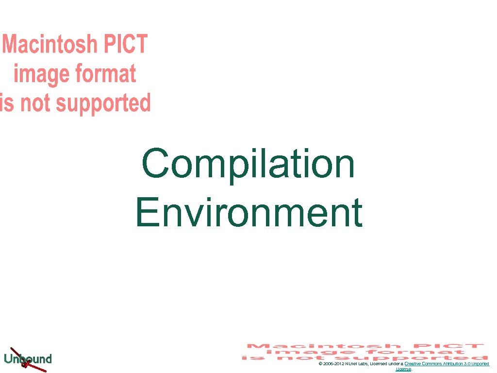 Compilation Environment © 2006 -2012 NLnet Labs, Licensed under a Creative Commons Attribution 3.