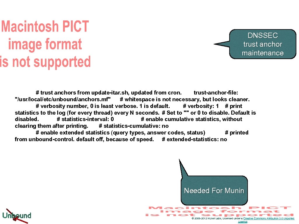 DNSSEC trust anchor maintenance # trust anchors from update-itar. sh, updated from cron. trust-anchor-file: