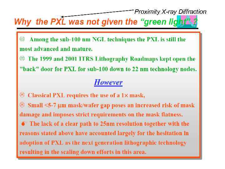 Proximity X-ray Diffraction 