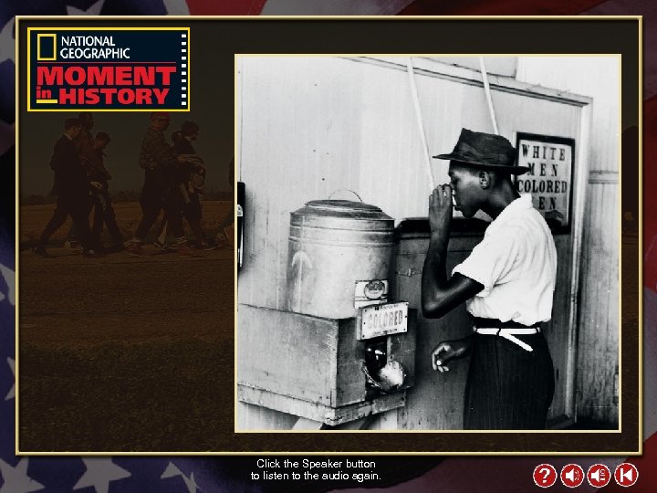 Click the Speaker button to listen to the audio again. 