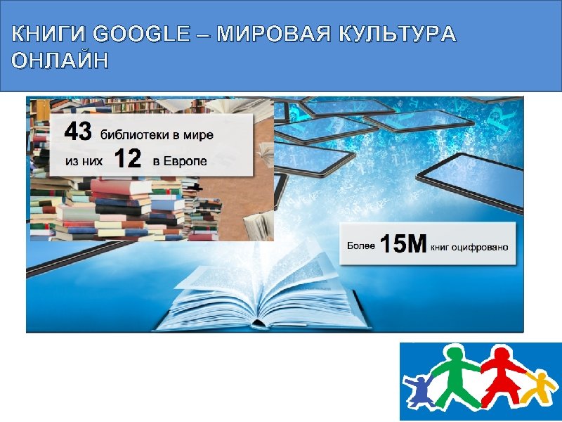 КНИГИ GOOGLE – МИРОВАЯ КУЛЬТУРА ОНЛАЙН 