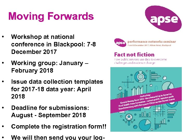 Moving Forwards • Workshop at national conference in Blackpool: 7 -8 December 2017 •
