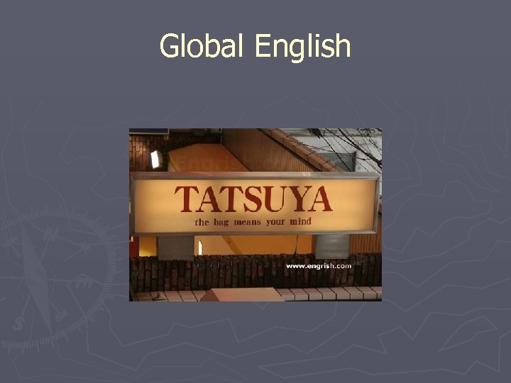 Global English 