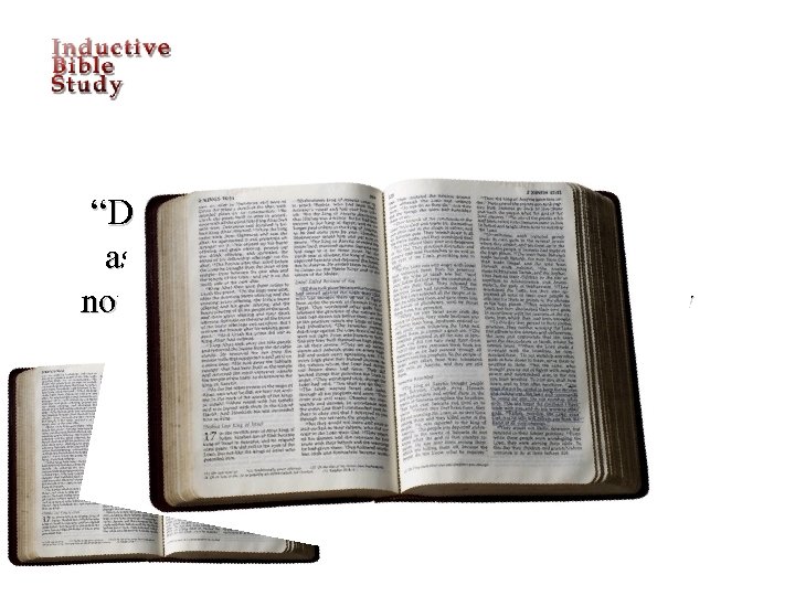 “Do your best to present yourself to God as one approved, a workman who