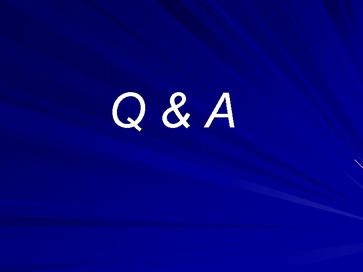 Q&A 