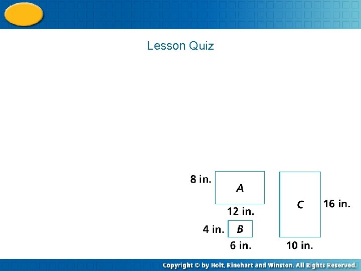 Lesson Quiz 
