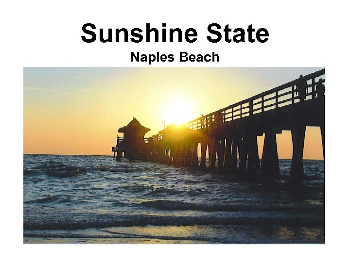 Sunshine State Naples Beach 