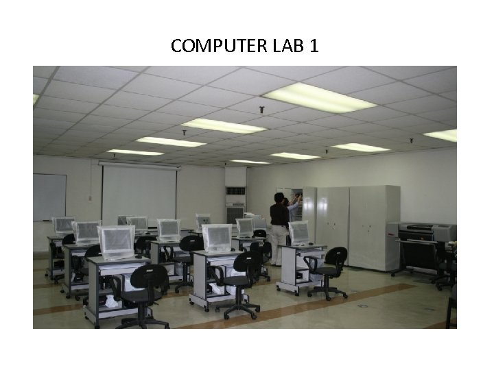 COMPUTER LAB 1 