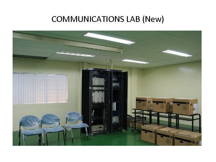 COMMUNICATIONS LAB (New) 