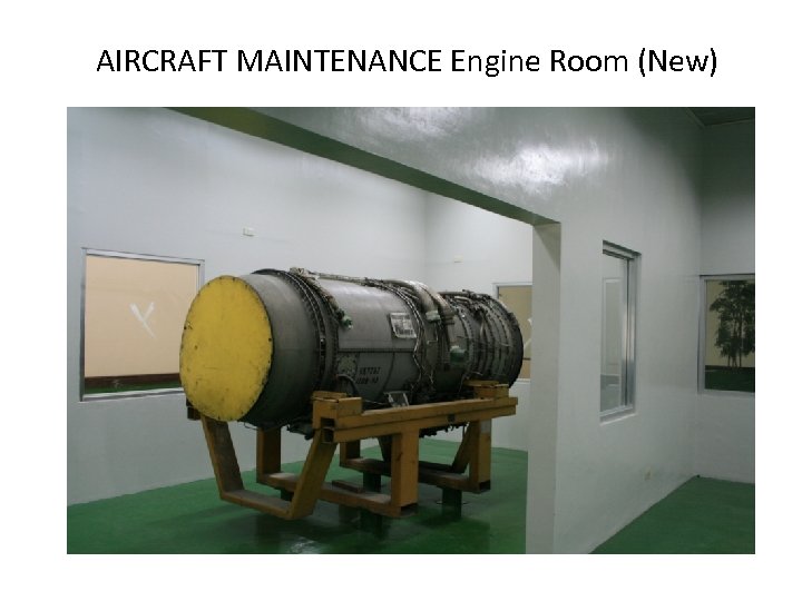 AIRCRAFT MAINTENANCE Engine Room (New) 