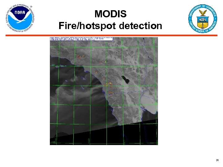 MODIS Fire/hotspot detection 31 