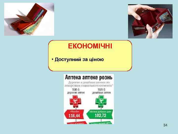 ЕКОНОМІЧНІ • Доступний за ціною 34 