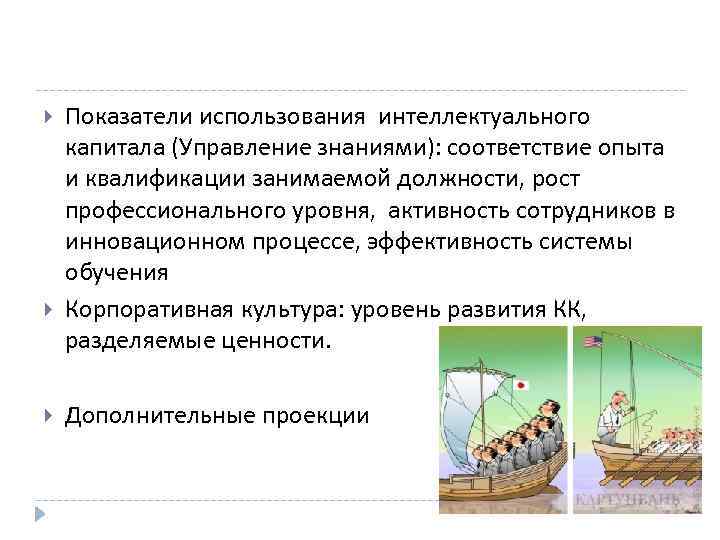  Показатели использования интеллектуального капитала (Управление знаниями): соответствие опыта и квалификации занимаемой должности, рост