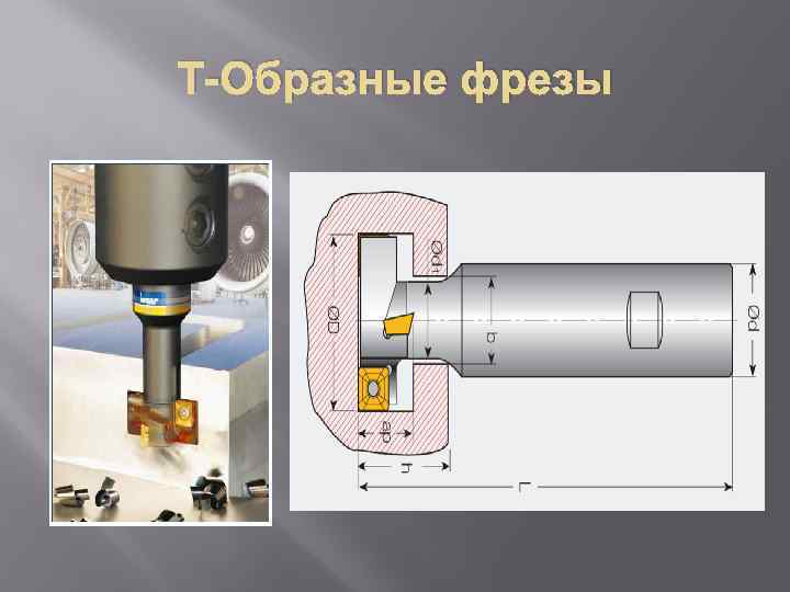 Т-Образные фрезы 