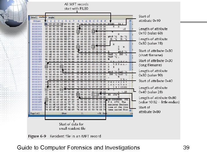 Guide to Computer Forensics and Investigations 39 