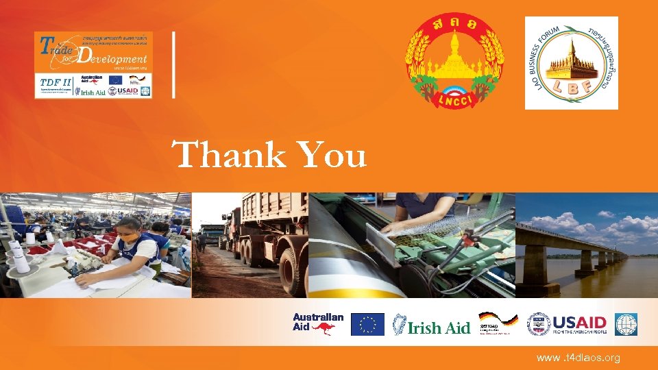 Thank You www. t 4 dlaos. org 