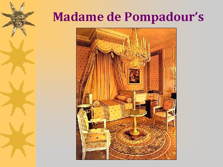 Madame de Pompadour’s Bedroom 