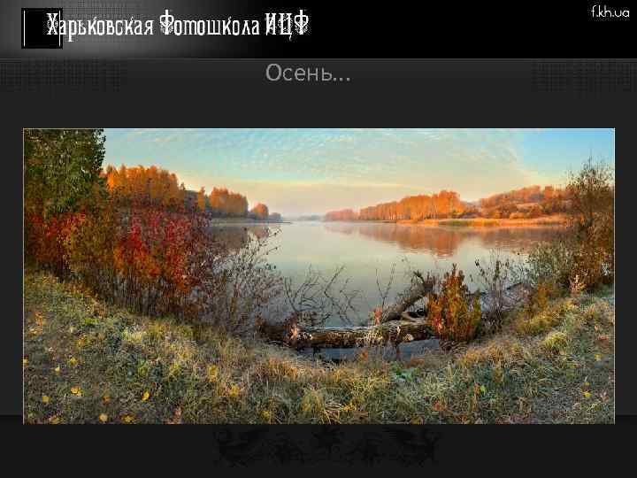 Осень. . . 